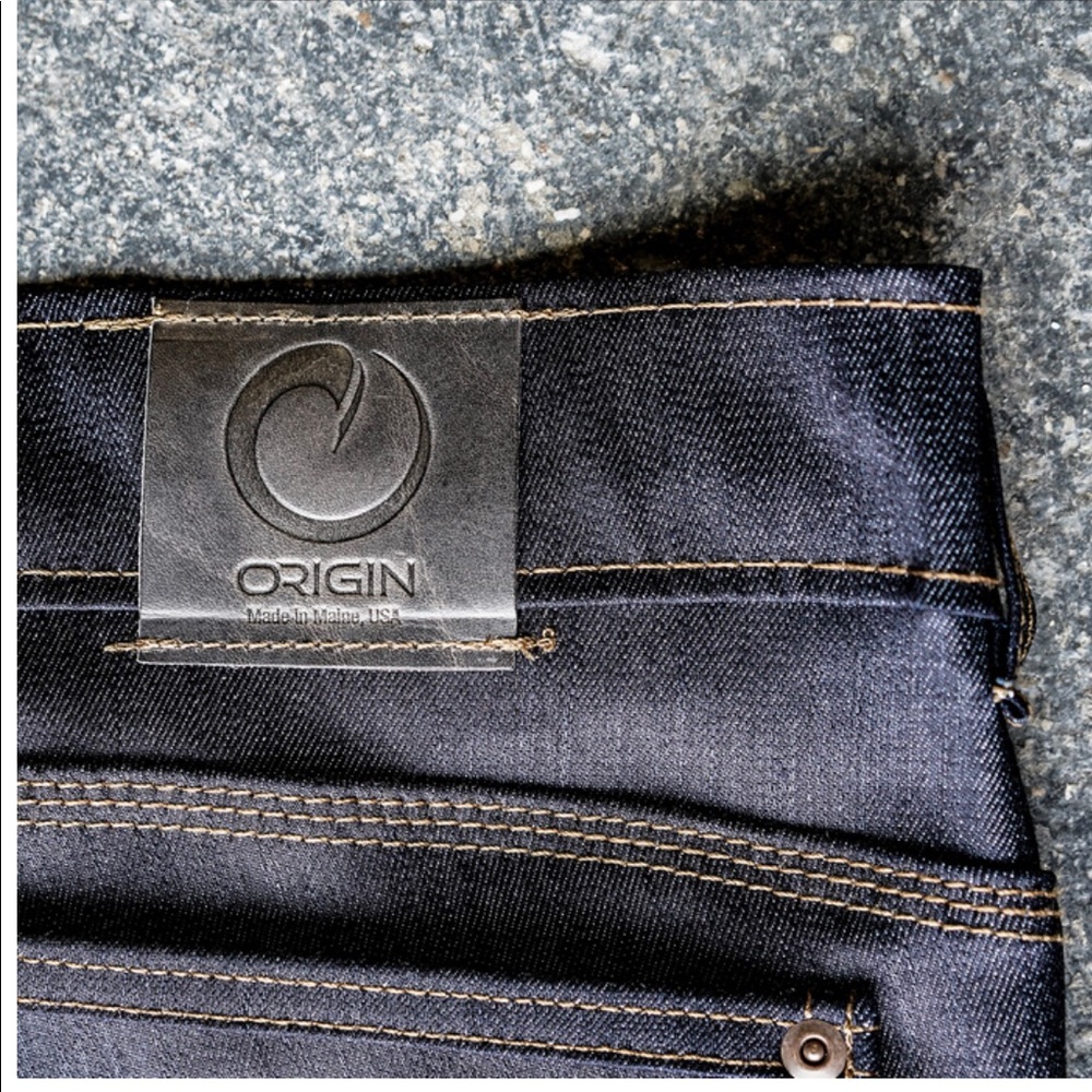 Origin Delta Jeans Made in America from American Cotton.